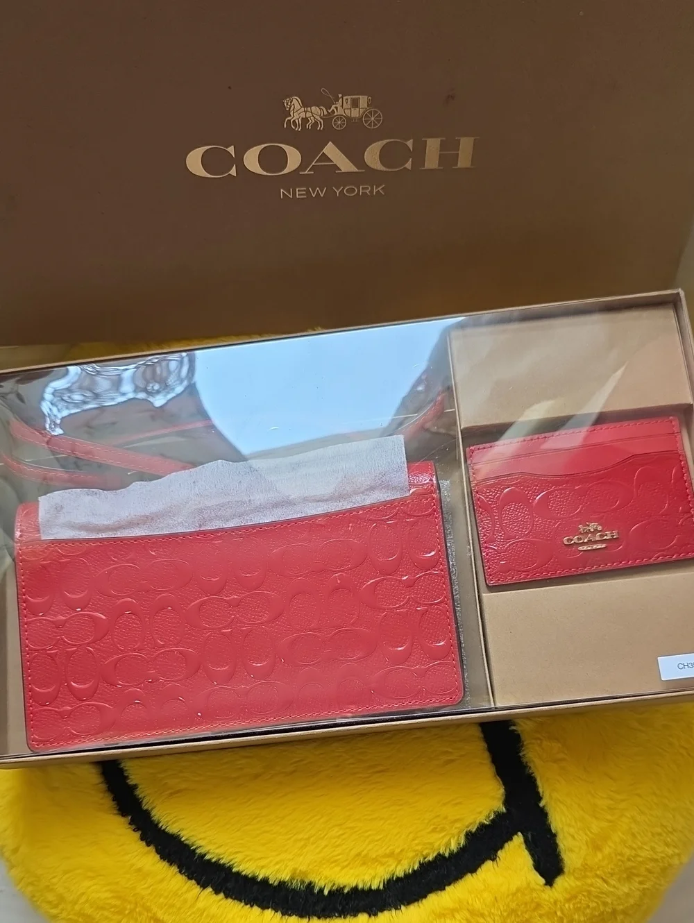 Coach  Anna Foldover Crossbody with Matching Card Case